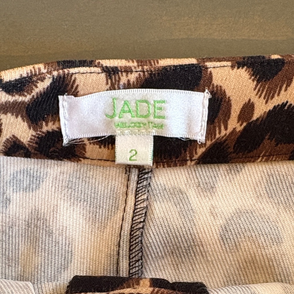 Jade Yoga Leopard Print Shorts - Picture 3 of 3